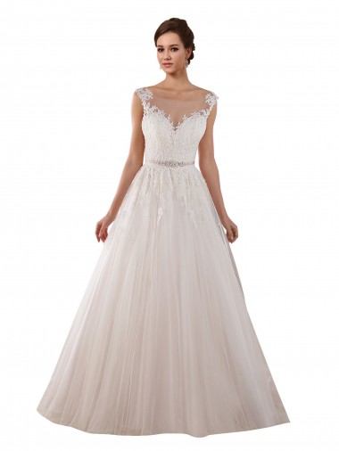 Avorio Abito da ballo Innamorato Tulle Pizzo Abiti da sposa Fabbrica