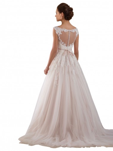 Avorio Abito da ballo Innamorato Tulle Pizzo Abiti da sposa Fabbrica
