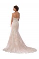 Avorio & Champagne Stile sirena Sottili Pizzo Boho Abiti da sposa Fabbrica