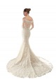 Avorio & Champagne Stile sirena Tulle Pizzo Abiti da sposa Fabbrica