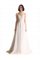 Avorio Linea A Illusione Tulle Abiti da sposa Fabbrica