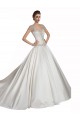 Avorio Linea A Innamorato Raso Abiti da sposa Fabbrica