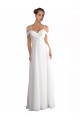 Avorio Linea A Sweep treno Chiffona Spiaggia Abiti da sposa Fabbrica