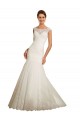 Avorio Stile sirena Barca Tulle Pizzo Abiti da sposa Fabbrica