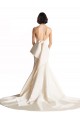 Avorio Stile sirena Capestro Raso Spiaggia Abiti da sposa Fabbrica