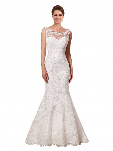 Avorio Stile sirena Innamorato Pizzo Abiti da sposa Fabbrica