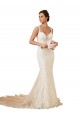Avorio Stile sirena Innamorato Pizzo Abiti da sposa Fabbrica