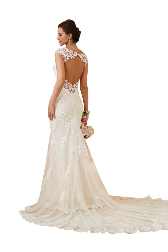 Avorio Stile sirena Innamorato Pizzo Abiti da sposa Fabbrica