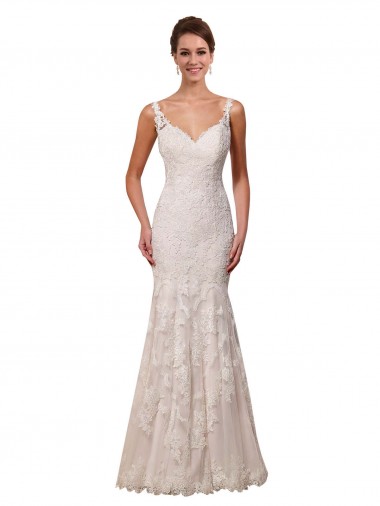 Avorio Stile sirena Innamorato Pizzo Abiti da sposa Fabbrica