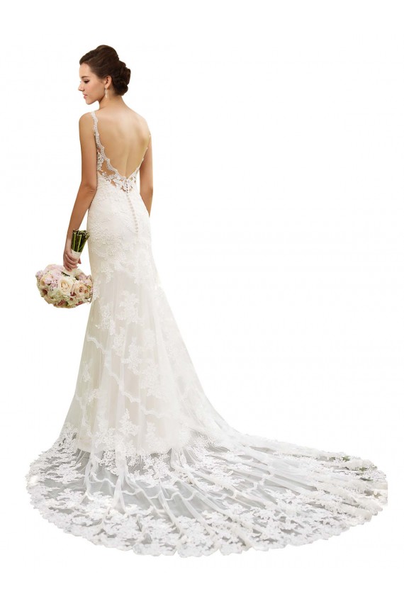 Avorio Stile sirena Innamorato Pizzo Abiti da sposa Fabbrica
