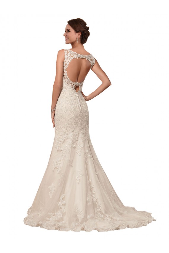 Avorio Stile sirena Innamorato Tulle Pizzo Abiti da sposa Fabbrica
