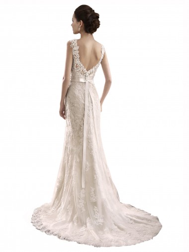 Avorio Stile sirena Innamorato Tulle Pizzo Abiti da sposa Fabbrica