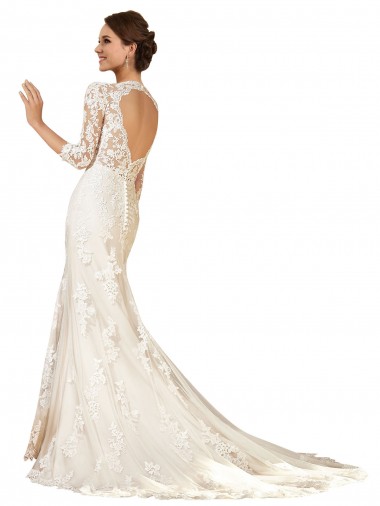 Avorio Tubino Innamorato Pizzo Abiti da sposa Fabbrica