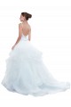 Bianco Abito da ballo Sottili Innamorato Tulle Spiaggia Abiti da sposa Fabbrica