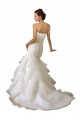 Bianco Stile sirena Innamorato Tulle Abiti da sposa Fabbrica