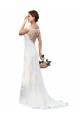 Bianco Tubino Barca Illusione Pizzo Abiti da sposa Fabbrica