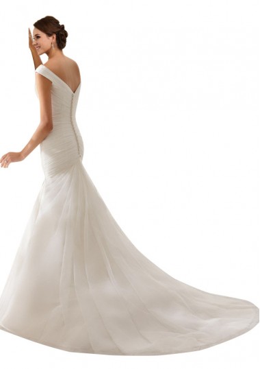 Bianco Tubino Tulle Abiti da sposa Fabbrica