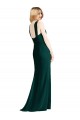 Evergreen Tromba Capestro Chiffona Lunga Abiti da damigella donore Fabbrica