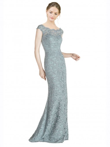 Stile sirena Pizzo Lunga Abiti da damigella donore / Abiti da ballo Fabbrica