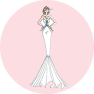 Stile sirena Abiti da sposa Fabbrica